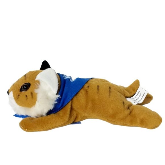 Plush In A Rush Orange Tiger Stuffed Plush 8" - Picture 4 of 5